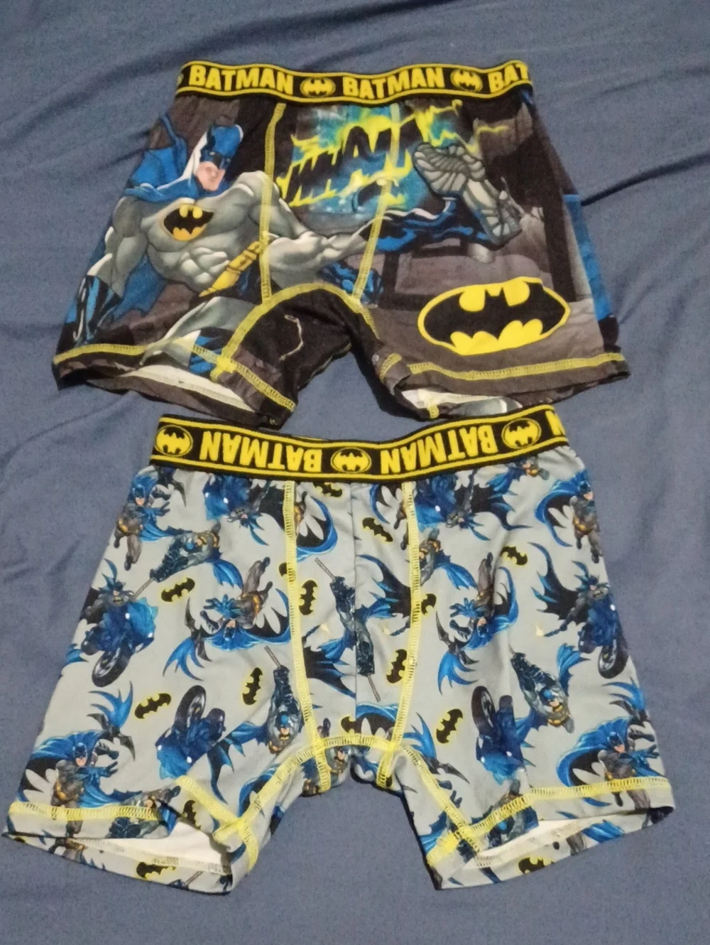 Bundle Of 11 Batman Boys Superhero Boxer Briefs Underwear Size 8